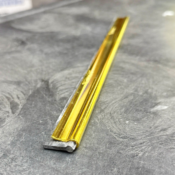 14" BLADE & CHANNEL, BRASS (ETTORE)