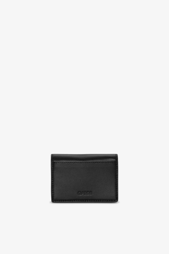 Animal GANNI Bou Card Holder With Flap Accessories Ganni