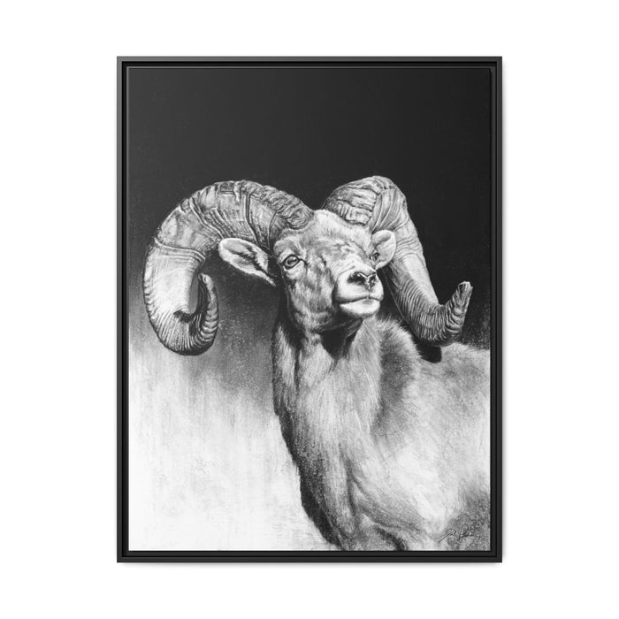 30" x 40" (Vertical) / Black / 1.25"