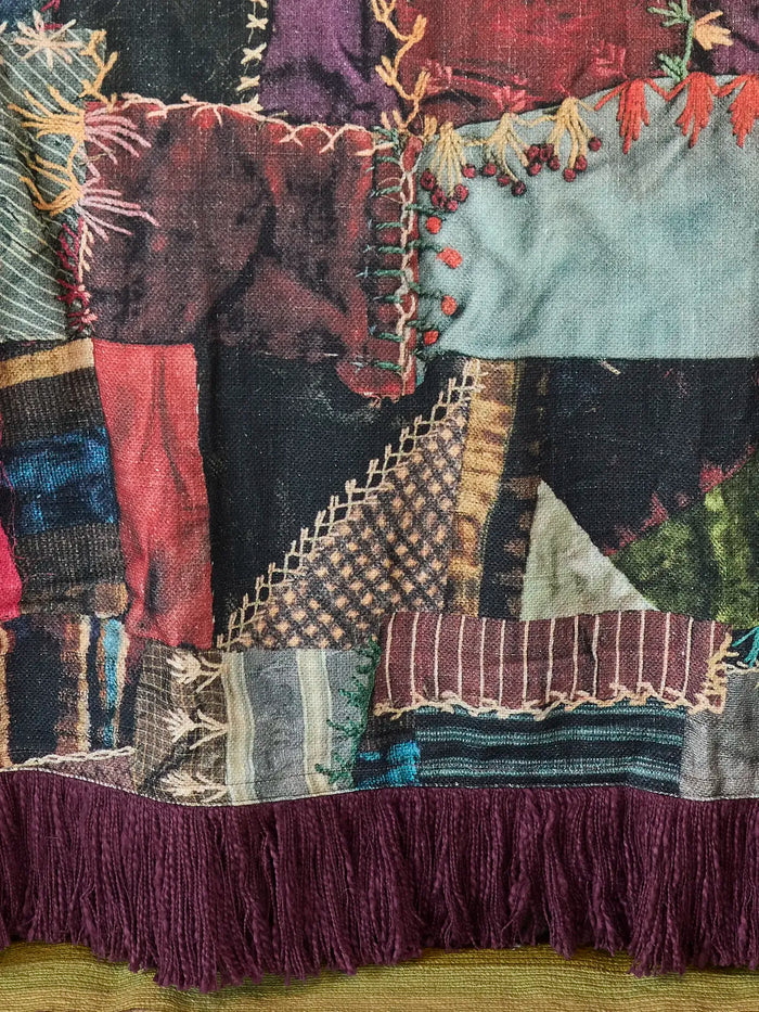 Boho Fringe Bedspread - Artisan Stitches Multi-view 3