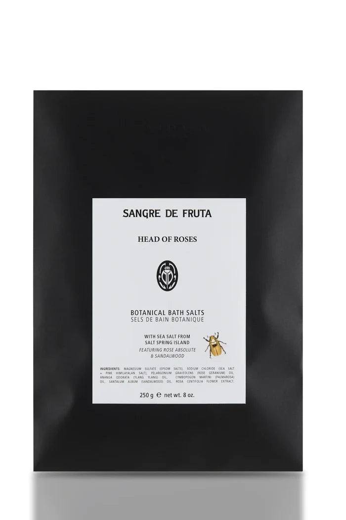 Botanical Bath Salts Apothecary Sangre De Fruta