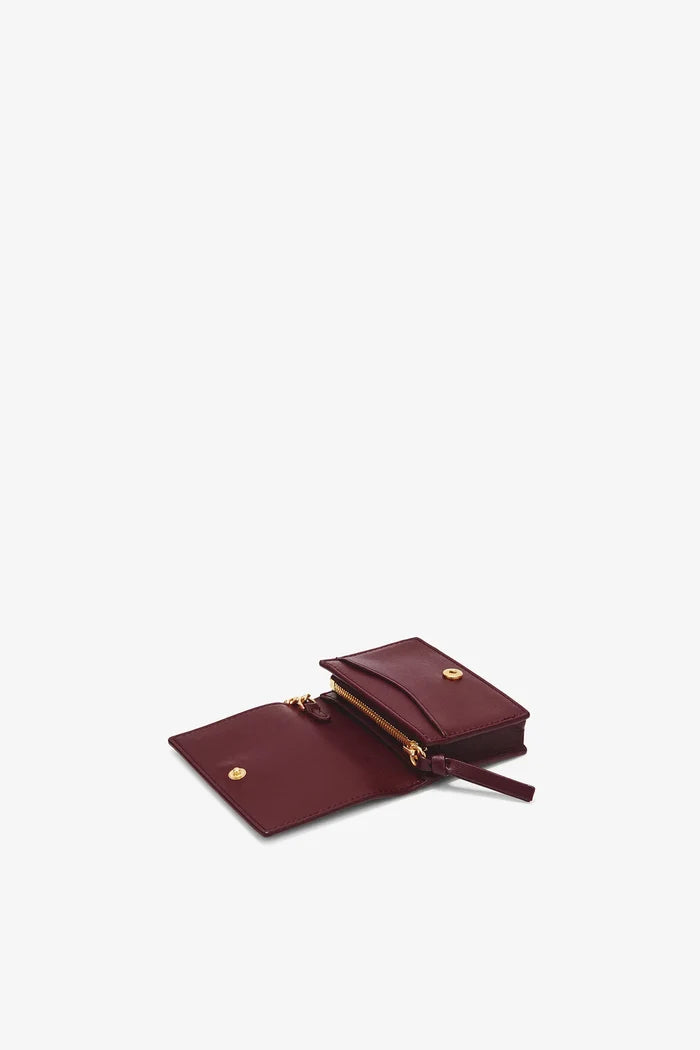Bou Card Holder With Flap Accessories Ganni