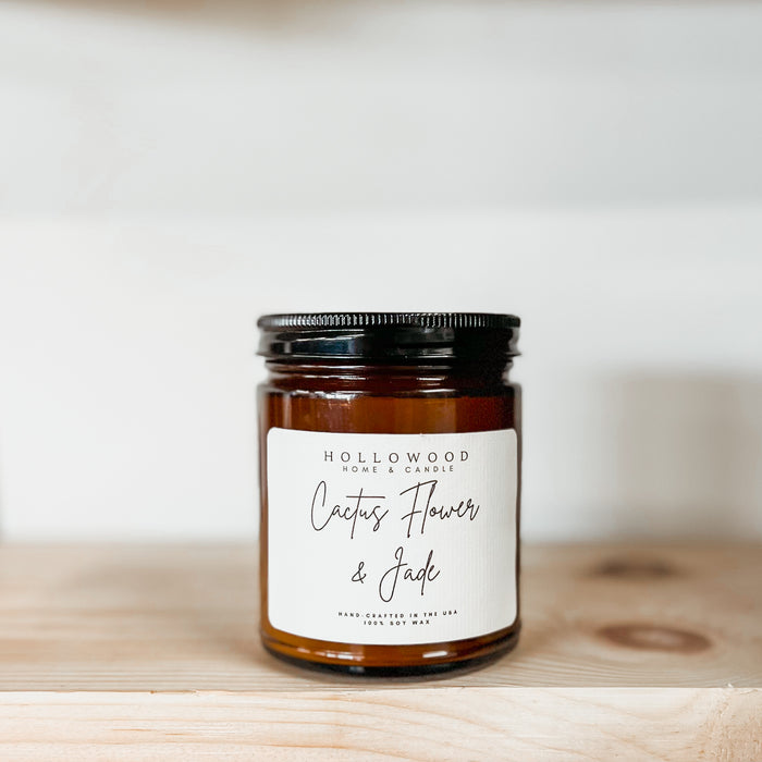 CACTUS FLOWER & JADE | CANDLE BAR CANDLE