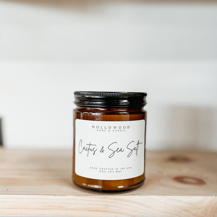 CACTUS & SEA SALT | CANDLE BAR CANDLE