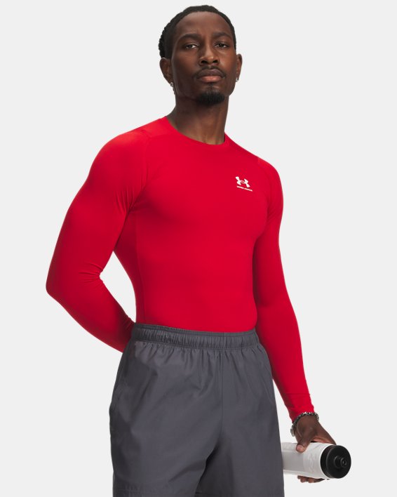 CHANDAIL MANCHES LONGUES UA HEATGEAR HOMME