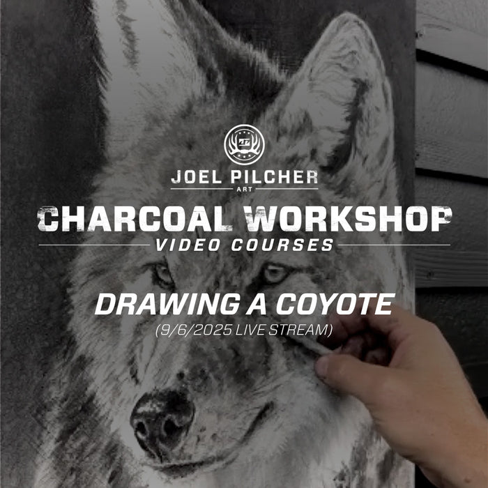 Charcoal Workshop: Drawing a Coyote
