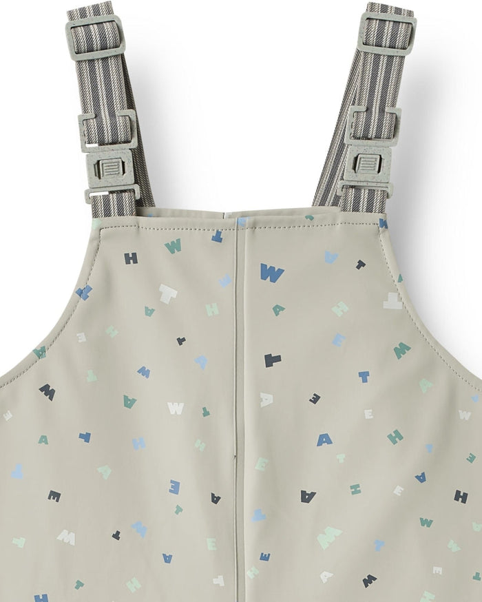 Charlo Rainwear Overalls - Waterproof Rain Trousers for Kids - Wheat