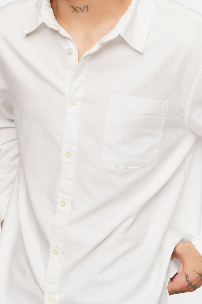 Cotton Button-Up Shirt