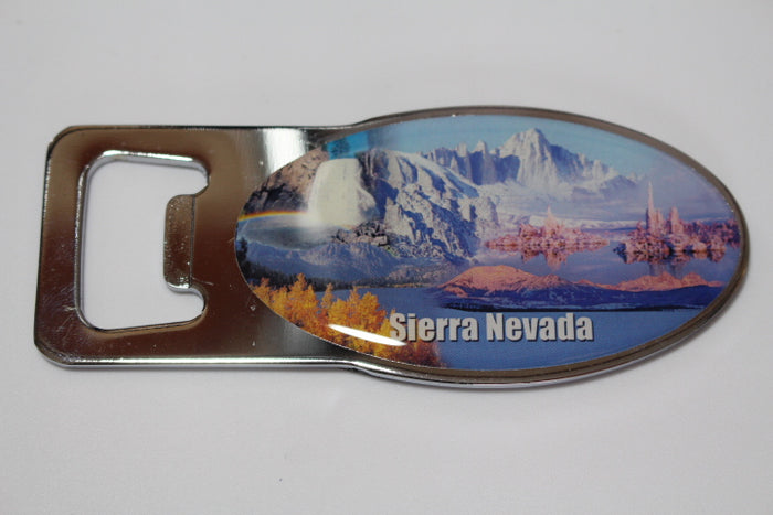 Mammoth Lakes Bottle Opener Magnet
