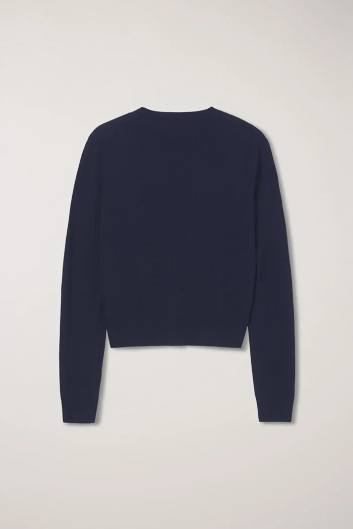 Essential Crewneck Knit Cardigan Sweaters & Knits Dunst