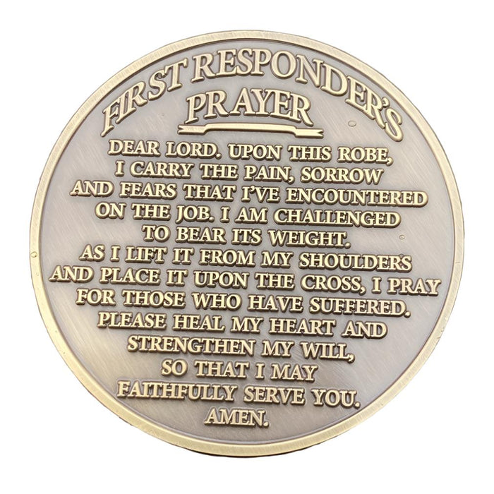 First Responder's Prayer Coin