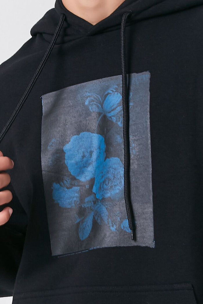 Flower Painting Graphic Hoodie