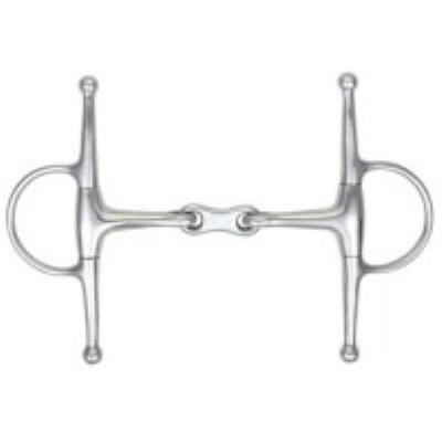 Full Cheek French Link Bradoon/Snaffle: S/Steel
