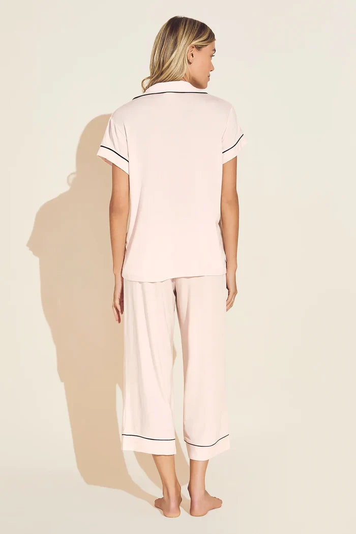 Gisele TENCEL™ Modal Short Sleeve Cropped PJ Set Sleepwear Eberjey