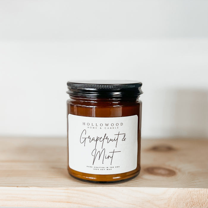 GRAPEFRUIT & MINT| CANDLE BAR CANDLE