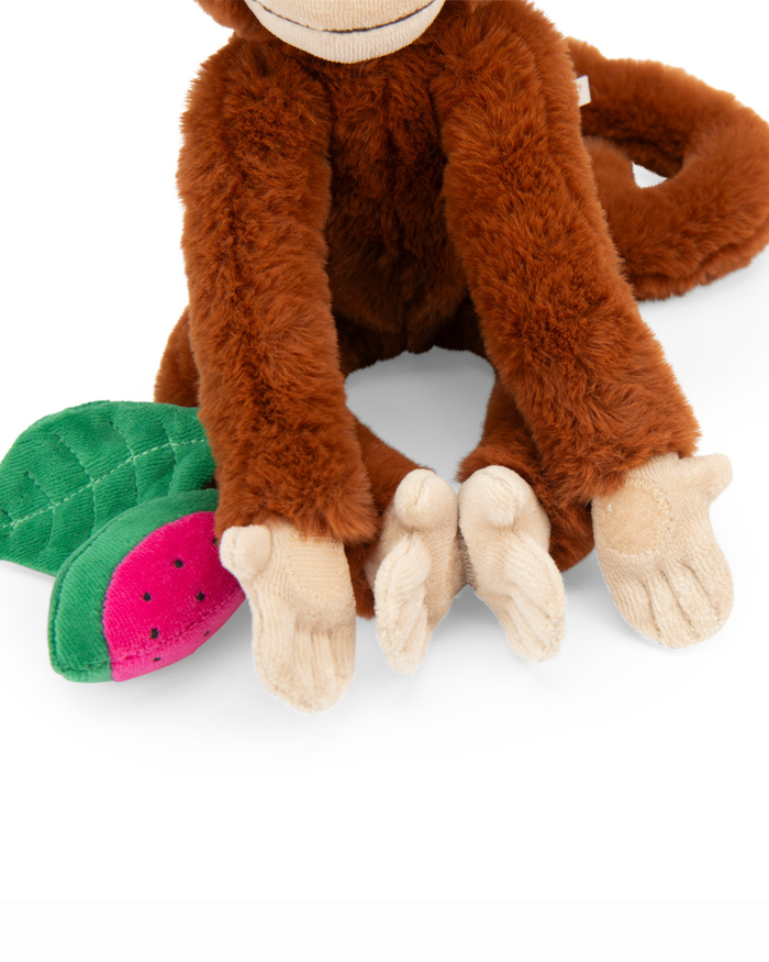 Hanging Activity Monkey - La Forêt Mawa Baby Sensory Toy - Moulin Roty
