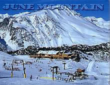June Mountain Magnet