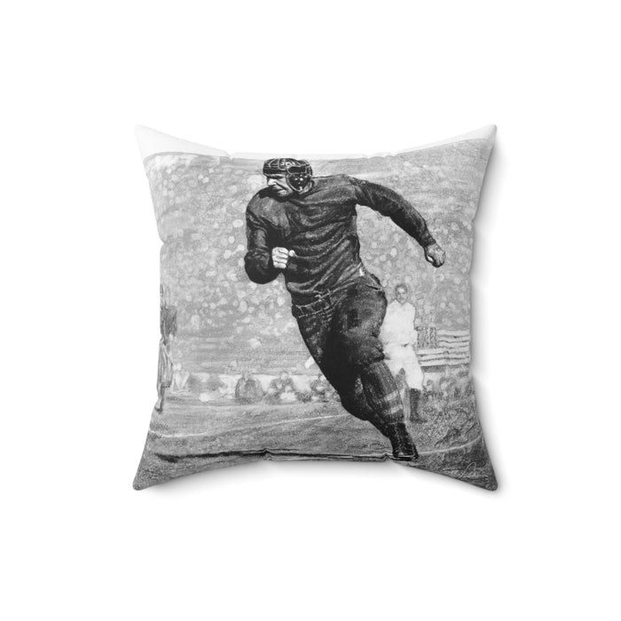 "Leatherheads" Square Pillow.