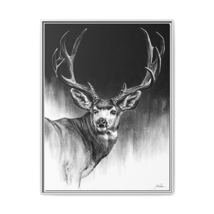 30" x 40" (Vertical) / White / 1.25"