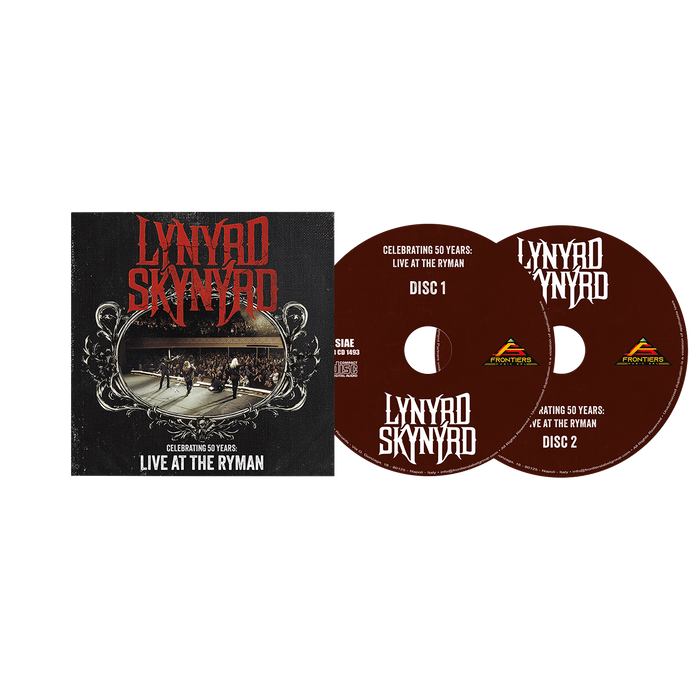Lynyrd Skynyrd "Celebrating 50 Years - Live At The Ryman" 2xCD