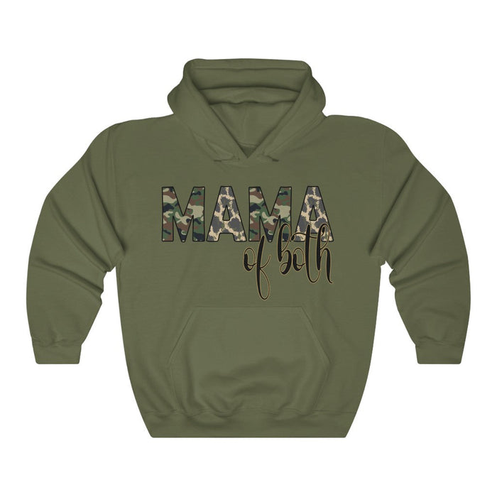Mama of Both Hooded Sweatshirt Hoodie