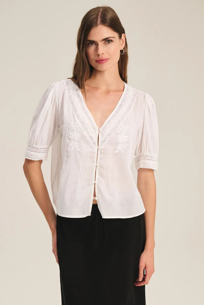 Mavis Top Shirts & Tops Velvet by Graham & Spencer