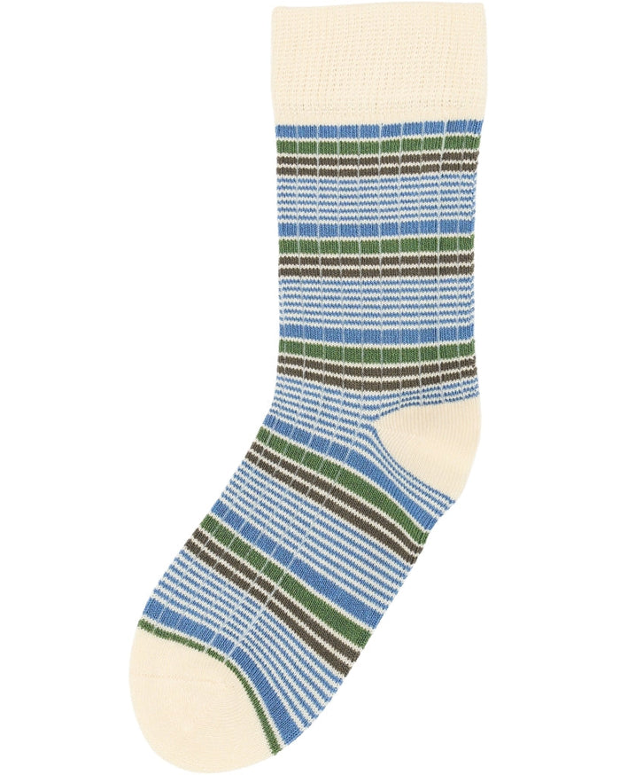 MiniPop Bamboo Socks 3 Pack – Blue Mix Kids Socks - MiniPop