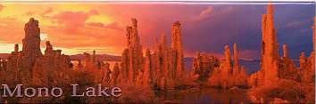 Mono Lake Red Rocks Magnet