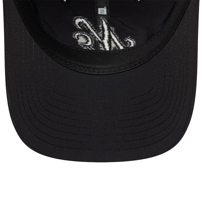 Pictured is this New Era Recycled 9TWENTY cap in Black On Black. 7