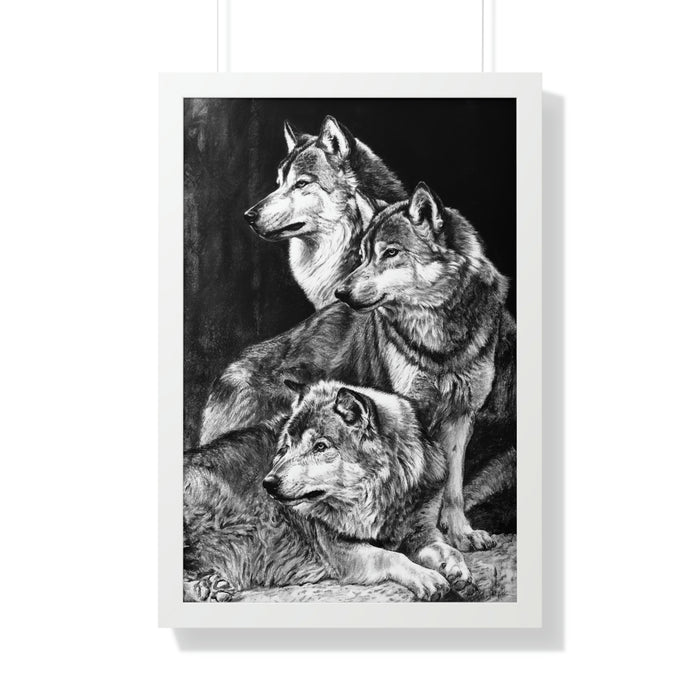 20" x 30" / White