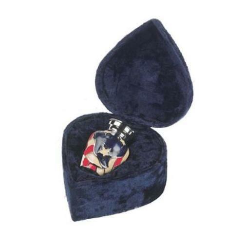 Set of Adult (202 cubic inch) & Keepsake (3 inch) Brass Funeral Cremation Urns