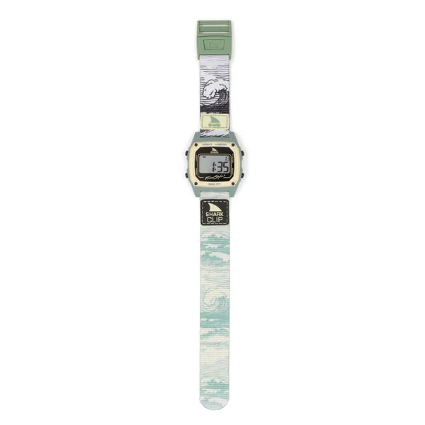Freestyle Shark Clip Luke the Gray Watch front view
