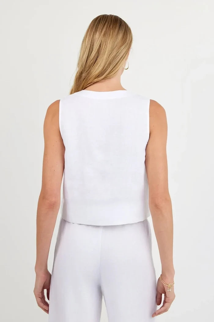 Sleeveless Half Placket Top Shirts & Tops Bella Dahl