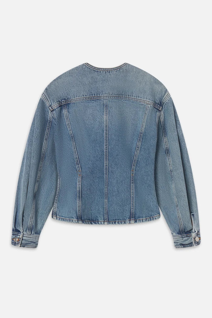 The Nipped Collarless Jacket Jackets & Coats FRAME