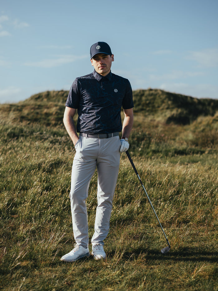 The Open Terrain Echo Short Sleeve Polo Shirt Reflo