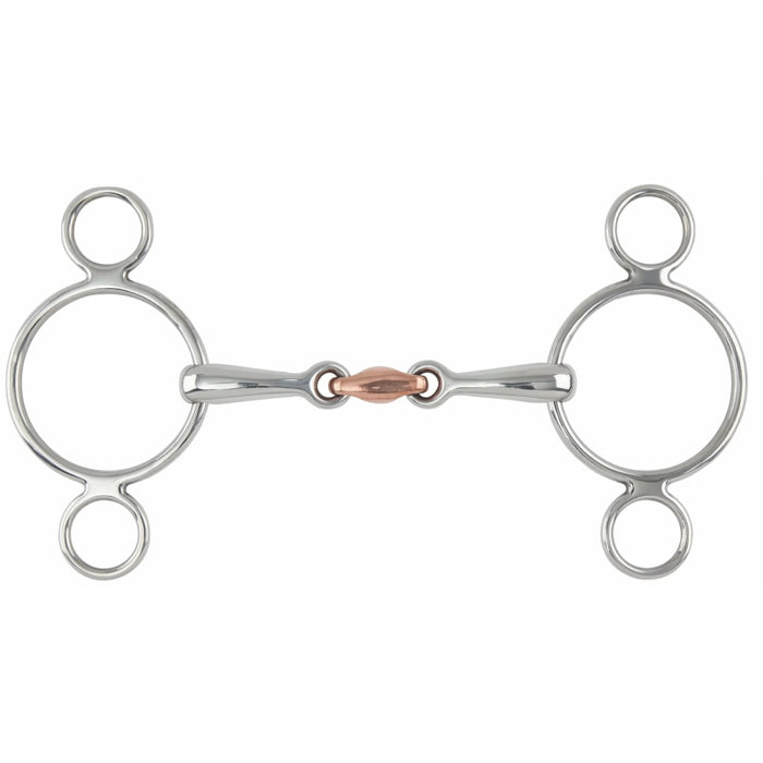 Two Ring, Copper Lozenge Gag: S/Steel