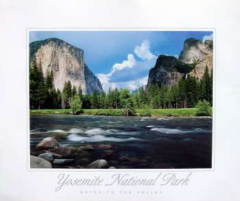 Yosemite National Park Poster