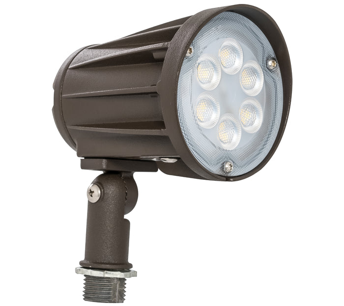 LED Flood Light 15 Watt LED Bullet Flood Light Knuckle 5000K Radiant-Lite