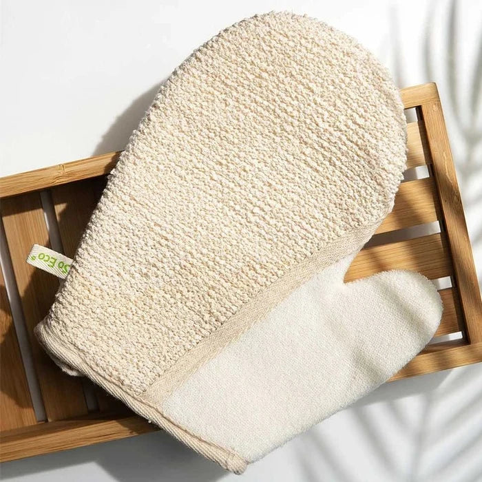 2-in-1 Exfoliating Bath & Shower Glove - Scrub and Lather