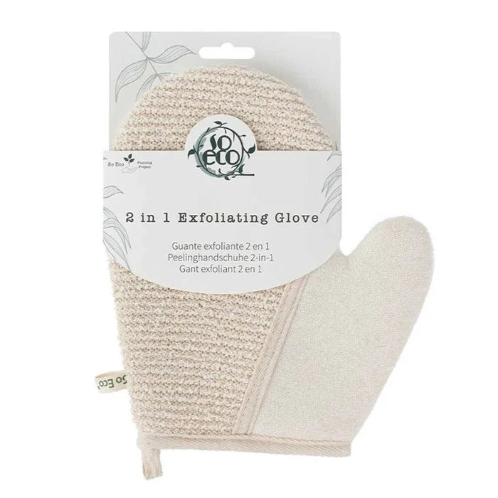 2-in-1 Exfoliating Bath & Shower Glove - Scrub and Lather