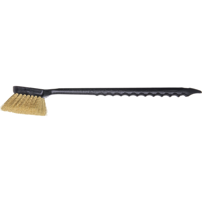 20" LARGE PLASTIC UTILITY BRUSH WITH POLYPROPYLENE BRISTLES (LONG HANDLE)