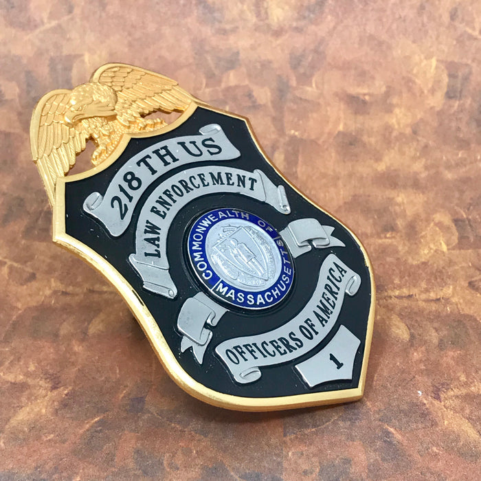 218thUS Law Enforcement Officers of America LEOSA Badge