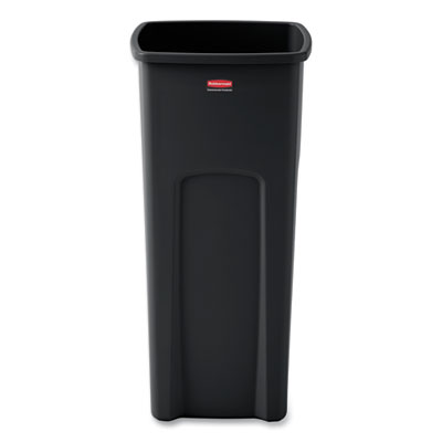 23 GALLON BLACK SQUARE CAN 16"x16" (USE 2689 LID)