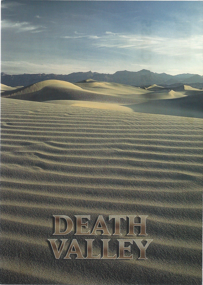 5X7 Death Valley Sand Postcard