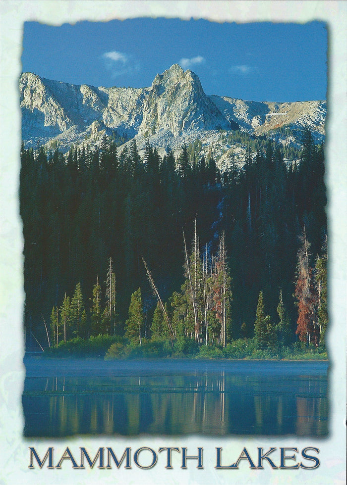 5X7 Mammoth Lakes Postcard
