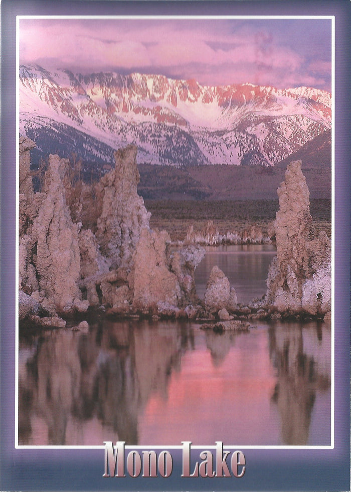 5X7 Mono Lake Winter Postcard