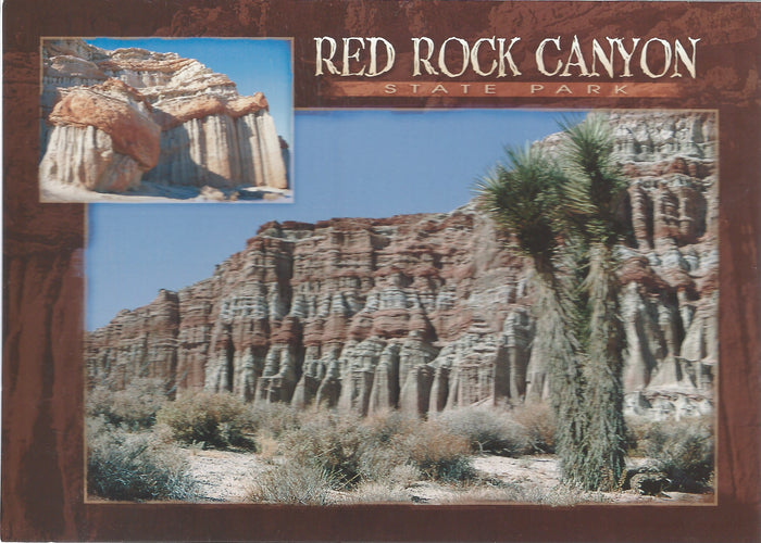 5X7 Red Rock Canyon Park Postcard