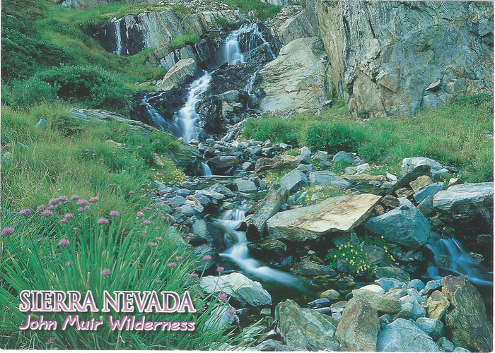 5X7 Sierra Nevada John Muir Wilderness Postcard