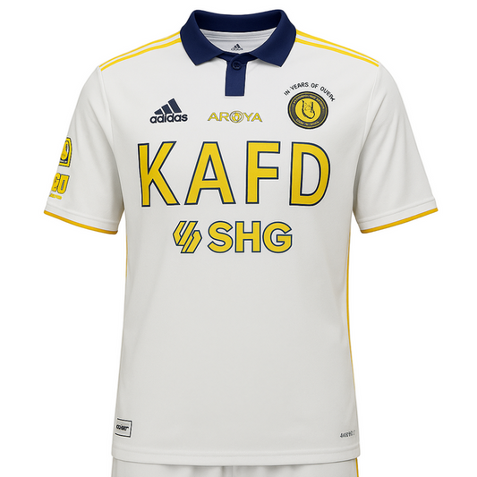 ADIDAS AL NASAR RONALDO HOME FOOTBALL KIT KIDS OR 25-26