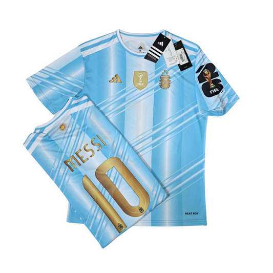ADIDAS ARGENTINA MESSI 2026 WORLD CUP FOOTBALL HOME SHIRT